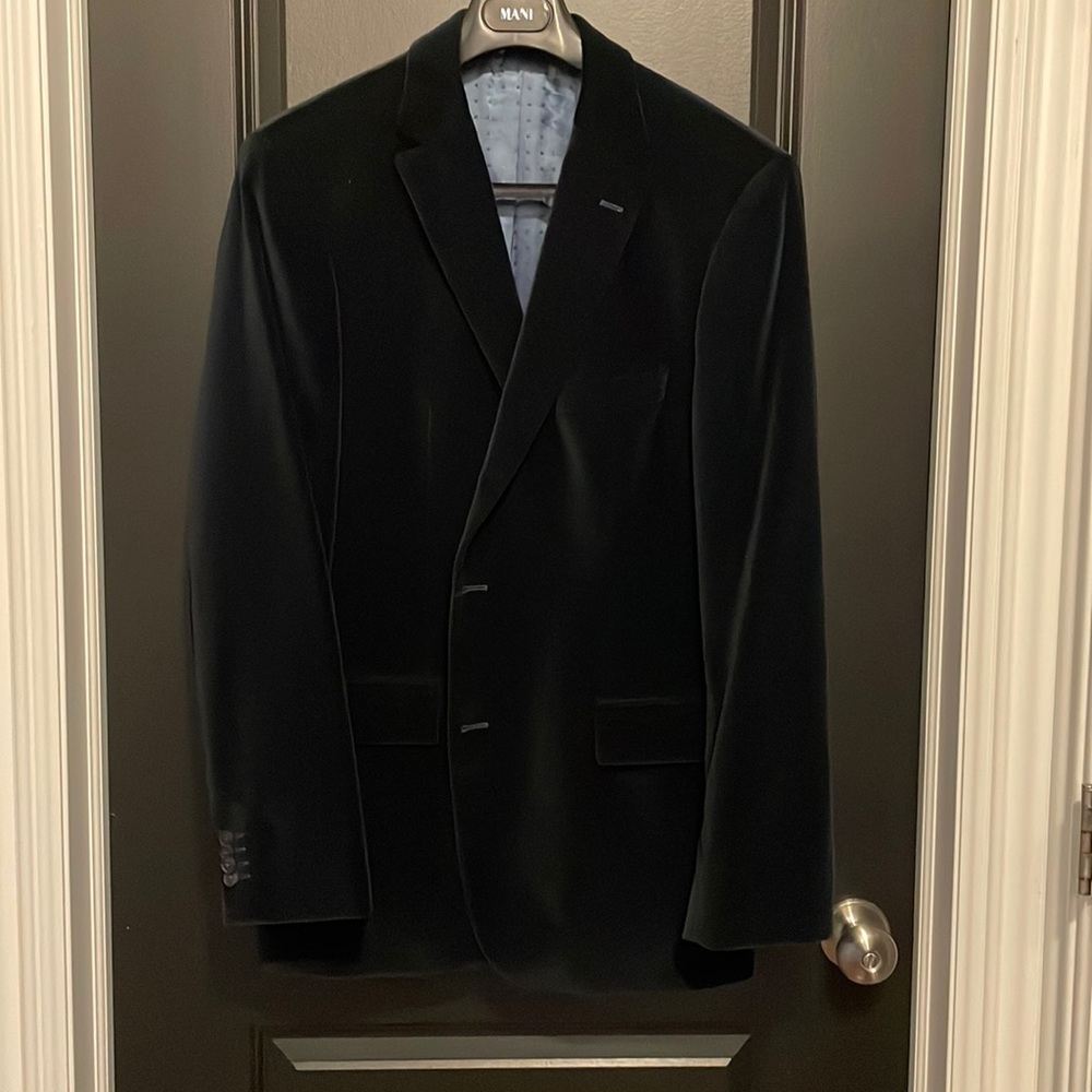 Hugo Boss velvet jacket